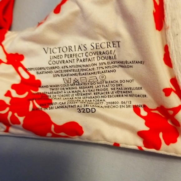 Victorias secret body by Victoria demi lace bra size 32 DD - like new - Picture 3 of 3